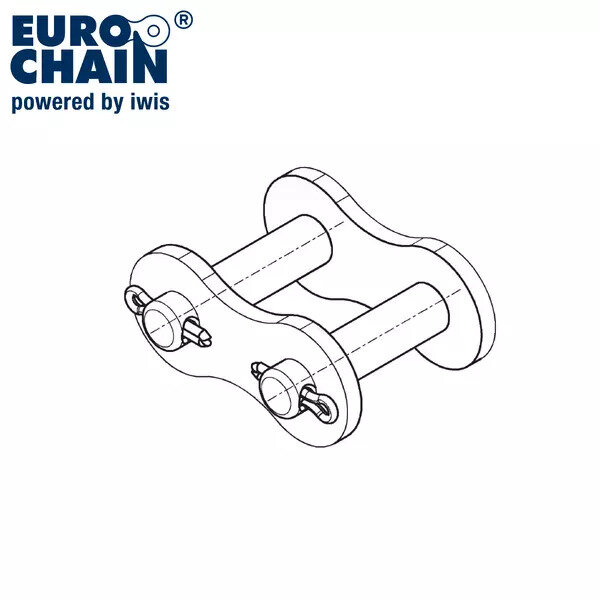 Steckglied Mit Splint F R Eurochain Rollenkette B Nr Z De