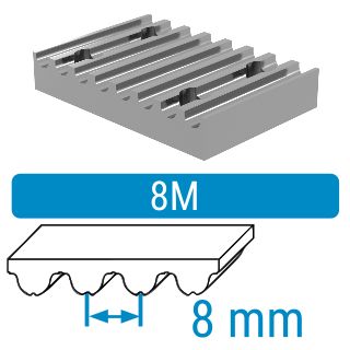 Klemmplatten 8M