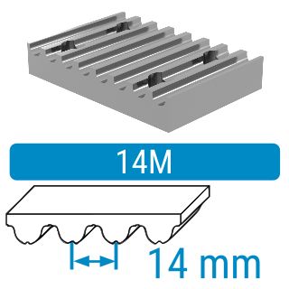 Klemmplatten 14M