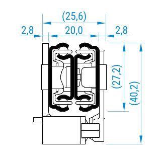 Vollauszug bis 30 kg