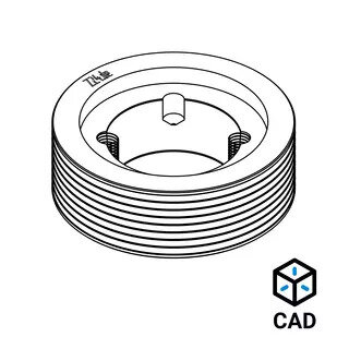 CAD für Keilrippenscheiben