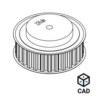 CAD für Zahnriemenscheiben